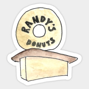 Los Angeles Icons: Randy's Donuts Sticker